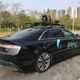 Pony.AI's self-driving car in Guangzhou.